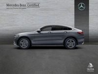 Usado Mercedes GLC300 AMG line 245 CV (180 kW) 2022 Gris Coupe