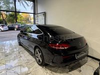 Usado Mercedes C220 AMG line 170 CV (125 kW) 2016 Negro Coupe