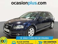 Usado Audi A3 Sportback Attraction 105 CV (77 kW) 2011 Azul Utilitario