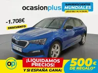 Usado Skoda Scala Ambition 115 CV (84 kW) 2019 Azul Utilitario