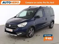 Używany Dacia Dokker 95 KM (69 kW) 2019 Niebieski Minivan