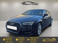 Usado Audi A3 Sportback Design 150 CV (110 kW) 2019 Azul Utilitario