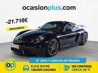 Usado Porsche Cayman GT4 420 CV (308 kW) 2022 Negro Coupe