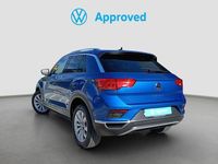Usado VW T-Roc Advance 110 CV (80 kW) 2021 Azul SUV