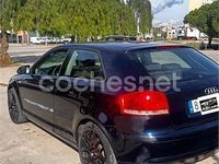 Usado Audi A3 Ambition 200 CV (147 kW) 2008 Azul Berlina