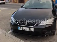 Usado Seat Leon Reference 105 CV (77 kW) 2015 Negro Berlina