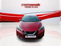 Usado Nissan Micra Tekna 117 CV (86 kW) 2021 Rojo Utilitario