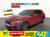 Usado BMW 116 116 CV (85 kW) 2018 Rojo Utilitario