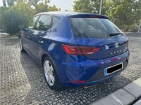 Usado Seat Leon FR 150 HP (110 kW) 2017 Azul Citadino