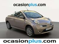 Usado Nissan Micra C+C Tekna 88 CV (64 kW) 2009 Marrón Descapotable