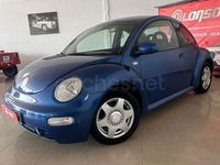Usado VW New Beetle 90 CV (66 kW) 2001 Azul Utilitario