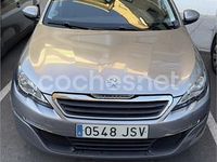 Usado Peugeot 308 SW Business-Line 100 CV (73 kW) 2016 Gris / plata Familiar