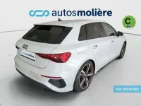 Usado Audi A3 Sportback S-Line 150 CV (110 kW) 2022 Blanco Utilitario