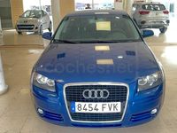 Usado Audi A3 Attraction 102 HP (75 kW) 2007 Azul Citadino