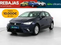 Usado Seat Ibiza Style 110 CV (80 kW) 2022 Negro Utilitario