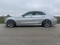 Usado Mercedes C220 AMG 170 CV (125 kW) 2014 Gris / plata Berlina