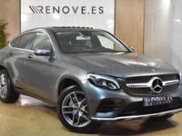 Usado Mercedes GLC250 204 CV (150 kW) 2018 Gris / plata Coupe