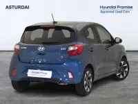 Usado Hyundai i10 64 CV (47 kW) 2025 Azul Utilitario
