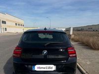 Usado BMW 116 116 CV (85 kW) 2014 Negro Utilitario