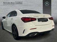 Usado Mercedes A200 AMG line 150 CV (110 kW) 2023 Blanco Berlina
