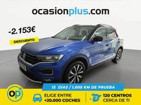 Usado VW T-Roc Advance 150 CV (110 kW) 2019 Azul SUV