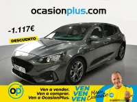 Usado Ford Focus ST-Line 125 CV (91 kW) 2019 Gris Berlina