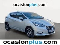 Usado Nissan Micra Acenta 100 CV (73 kW) 2019 Gris plata Utilitario