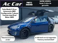 Usado Tesla Model X 413 kW (562 CV) 2019 Azul SUV