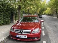 Usado Mercedes C320 Avantgarde 224 CV (164 kW) 2007 Granate Berlina