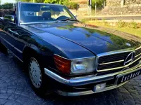 Usado Mercedes SL300 188 CV (138 kW) 1987 Negro Descapotable