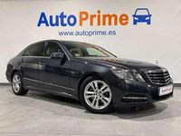 Usado Mercedes E220 Elegance 170 CV (125 kW) 2010 Azul Berlina