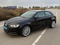 Usado Audi A3 Attraction 105 CV (77 kW) 2014 Negro Berlina