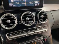 Usado Mercedes C250 AMG line 204 CV (150 kW) 2017 Negro Familiar