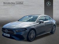 Usado Mercedes A200 AMG line 163 CV (119 kW) 2022 Gris montaña Berlina