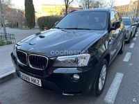 Usado BMW X3 245 CV (180 kW) 2012 Negro SUV