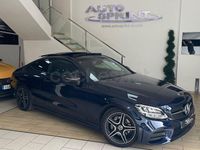 Usado Mercedes C220 194 CV (142 kW) 2020 Azul Coupe