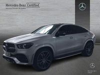 Usado Mercedes GLE400 330 CV (242 kW) 2020 Plata iridio Coupe