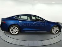 Usado Tesla Model S 450 kW (613 CV) 2018 Azul Utilitario