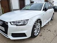 Usado Audi A4 S-Line 150 CV (110 kW) 2018 Blanco Familiar