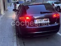 Usado Audi A3 Sportback Ambiente 105 CV (77 kW) 2010 Negro Utilitario