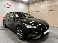 Usado Seat Leon FR 150 CV (110 kW) 2021 Negro Berlina