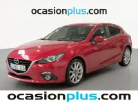 Usado Mazda 3 Luxury 120 CV (88 kW) 2016 Rojo Utilitario