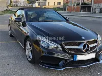 Usado Mercedes E220 170 CV (125 kW) 2013 Negro Descapotable