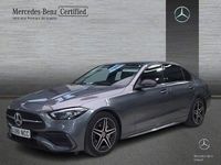 Usado Mercedes C220 AMG line 200 CV (147 kW) 2025 Gris selenita Berlina