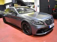 Usado Mercedes S63 AMG AMG 612 CV (450 kW) 2018 Gris Berlina