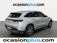 Usado Mercedes EQC400 300 kW (408 CV) 2019 Gris SUV