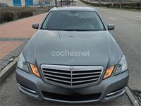 Usado Mercedes E200 Avantgarde Edition 136 CV (100 kW) 2012 Gris / plata Berlina