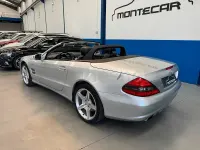Usado Mercedes SL350 272 CV (200 kW) 2008 Gris / plata Descapotable