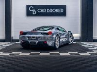 Usado Ferrari 458 570 CV (419 kW) 2013 Gris / plata Coupe