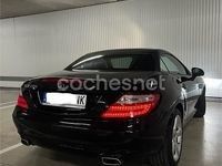 Usado Mercedes SLK200 184 CV (135 kW) 2013 Negro Descapotable